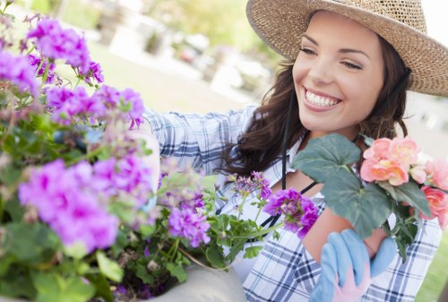 Payment and scheduling terms for garden landscaping