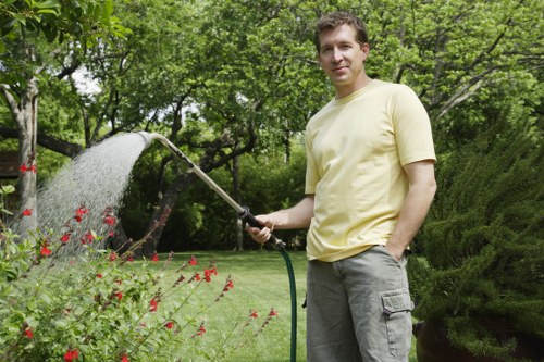 SSL encryption illustration for garden service payments
